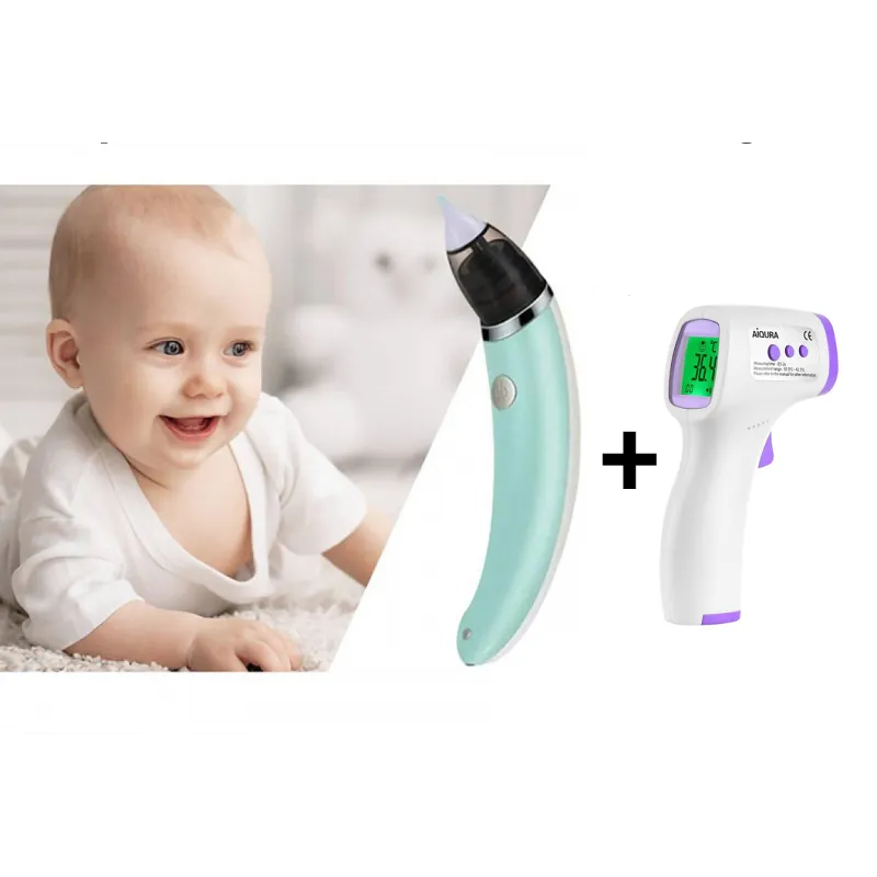 Set Aspirator Nazal +Termometru Digital cu infarosu