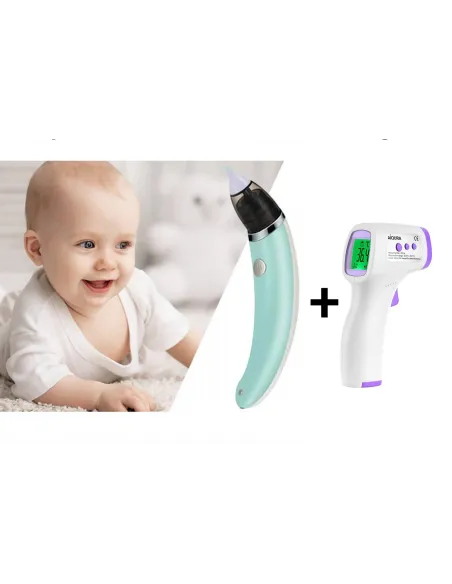 Set Aspirator Nazal +Termometru Digital cu infarosu