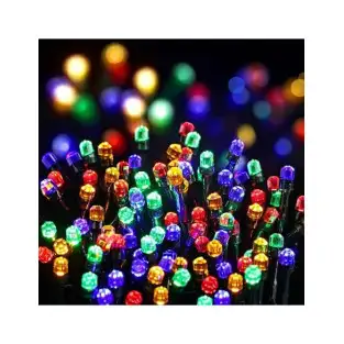 Instalatie LED rola, 100m , 600 LED-uri mari tip diamant, diverse culori 2