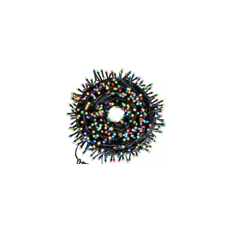 Instalatie LED rola, 100m , 600 LED-uri mari tip diamant, diverse culori