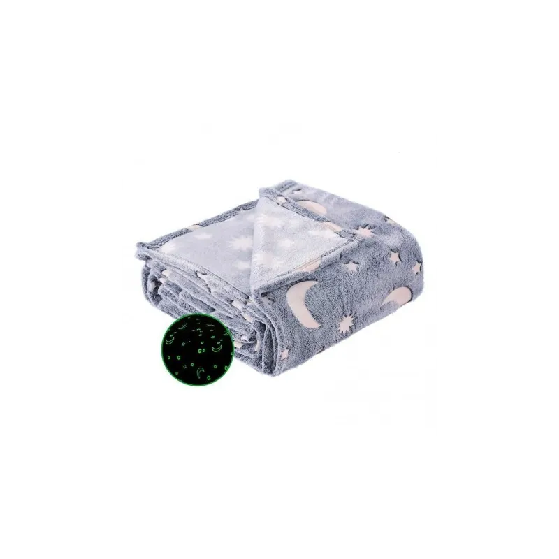Patura magic blanket pentru copii, luminoasa si pufoasa, efect fosforescent