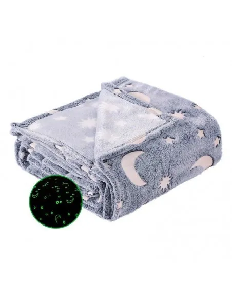 Patura magic blanket pentru copii, luminoasa si pufoasa, efect fosforescent