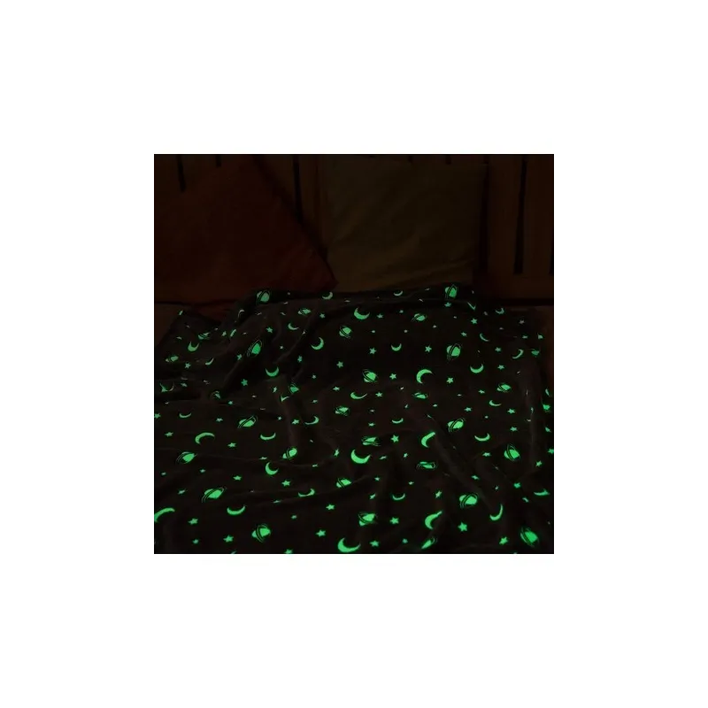 Patura magic blanket pentru copii, luminoasa si pufoasa, efect fosforescent