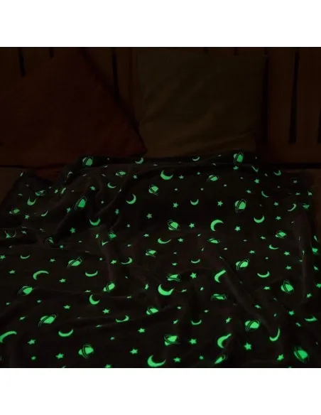 Patura magic blanket pentru copii, luminoasa si pufoasa, efect fosforescent