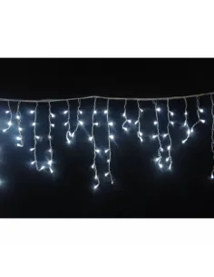 Instalatie de Craciun perdea luminoasa cu franjuri inegali , 45 m 2