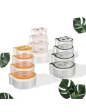 Set 4 caserole cu capac