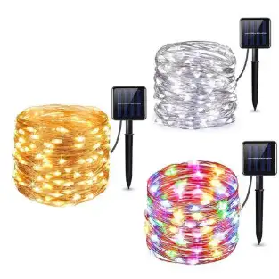 Instalatie fir de cupru cu incarcare solara si telecomanda , lungime 30 m