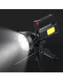 Lanterna led cu trepied, reincarcabila usb cu maner, 1200 mAh