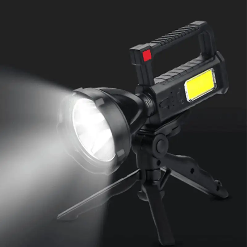 Lanterna led cu trepied, reincarcabila usb cu maner, 1200 mAh