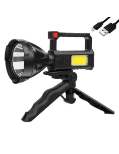 Lanterna led cu trepied, reincarcabila usb cu maner, 1200 mAh