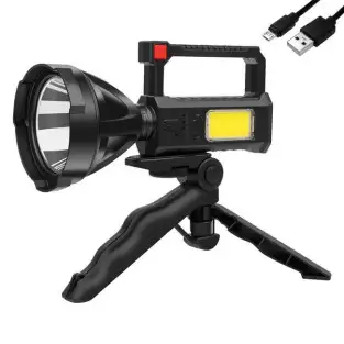Lanterna led cu trepied, reincarcabila usb cu maner, 1200 mAh
