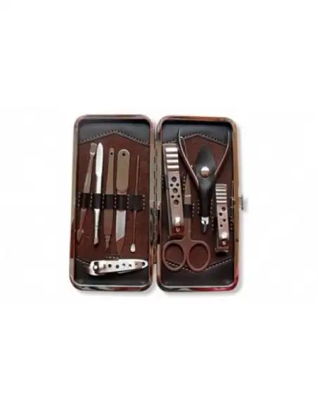 Trusa de Manichiura din inox masiv compusa din 10 piese