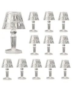 Set 12 x lampa veioza mini , lumina calda