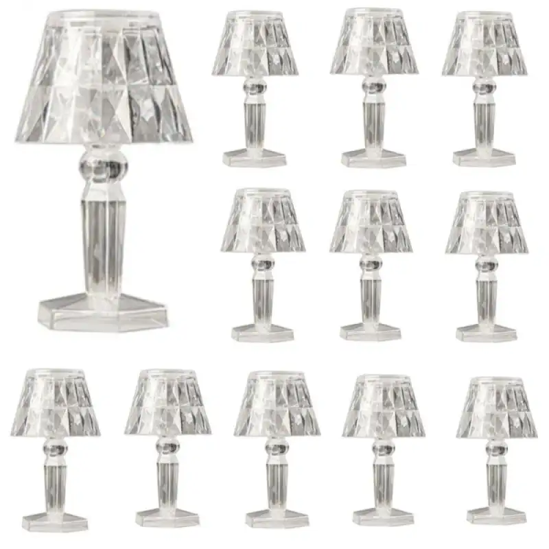 Set 12 x lampa veioza mini , lumina calda