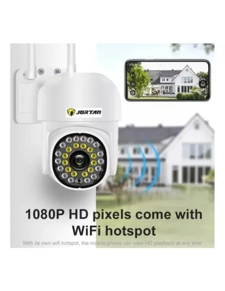 Set 4 Camere IP 360° WiFi JT-8161QJ cu 4 Carduri 32GB | Live & Noapte