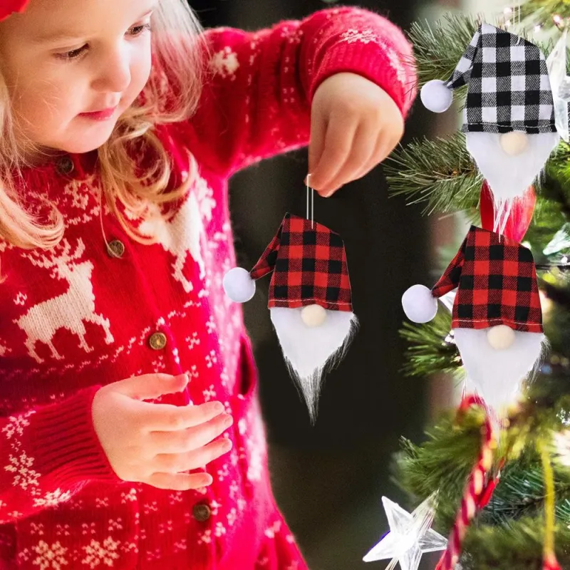 Set 6 accesorii decorative pentru sticle, Mos Craciun