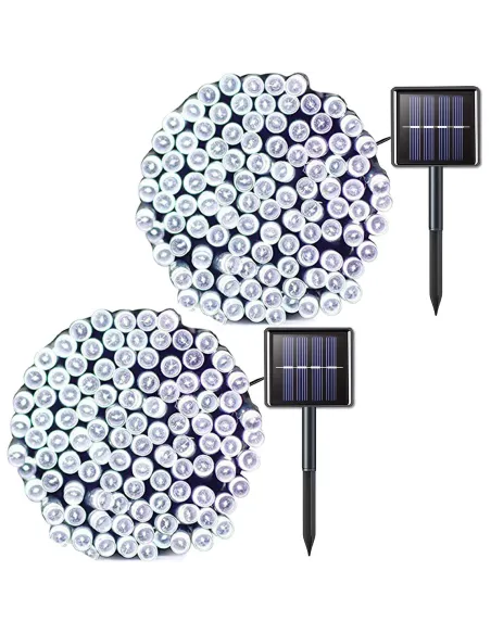 Set 3 x Instalatie LED solara 100 LED