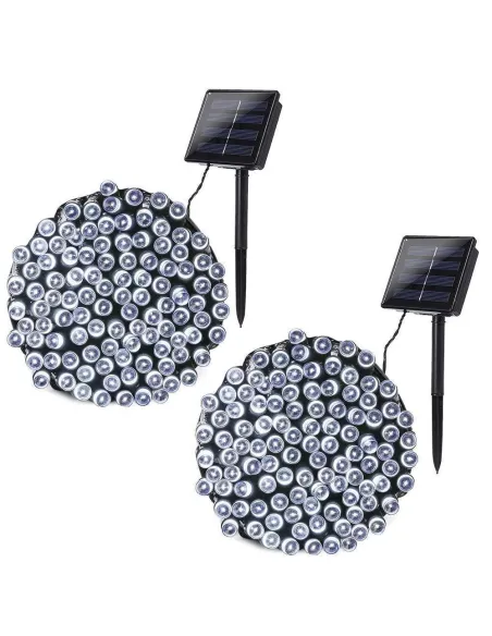 Set 3 x Instalatie LED solara 100 LED