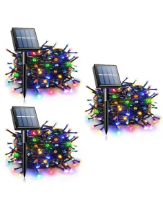 Set 3 x Instalatie LED solara 100 LED 2