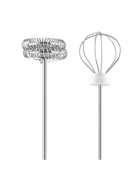 Mixer frappe cu 2 capete, 3 trepte de viteza,acumulator reincarcabil USB super portabil, negru