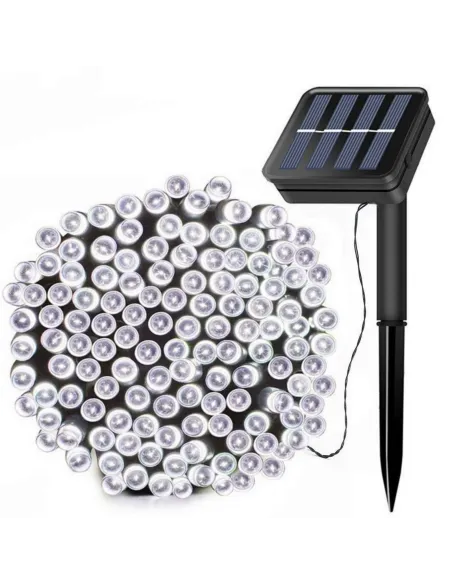 Set 4 x Instalatie solara 100 LED, 10 m,  diverse culori