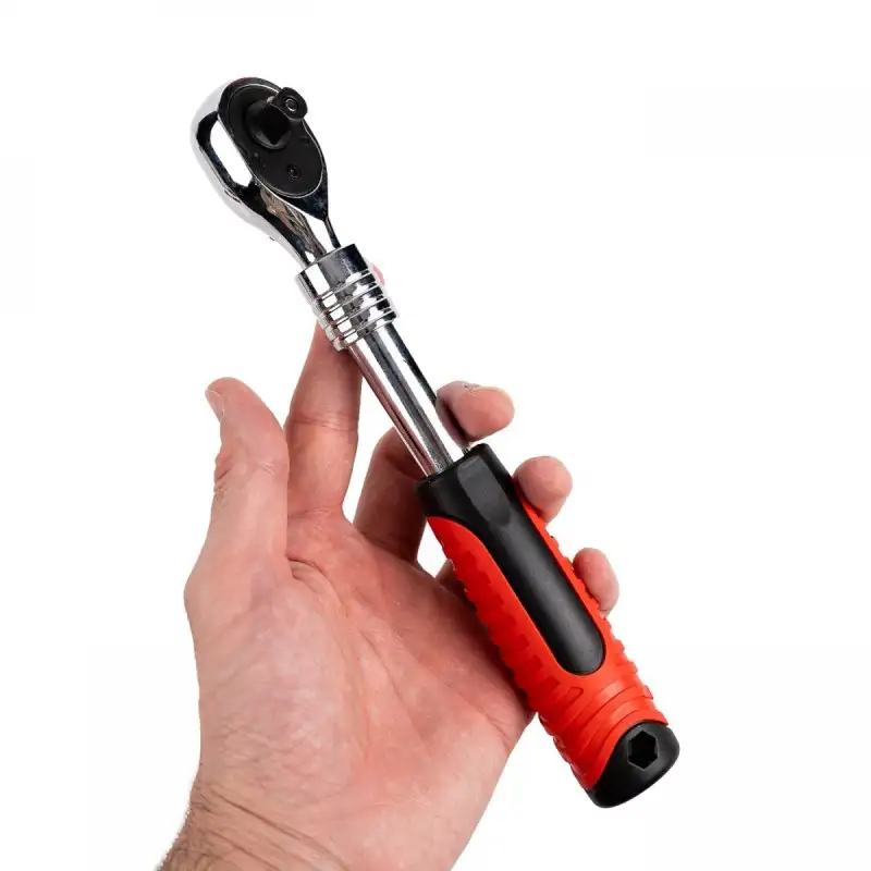 Cheie telescopica cu clichet , prindere 1/4, maner ergonomic