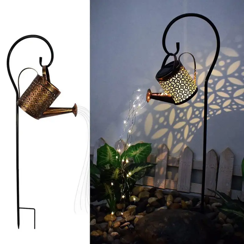 Set 2 x Stropitoare solara cu lumini pentru gradina