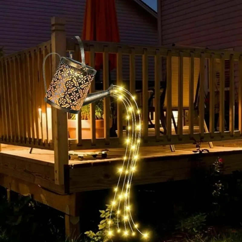 Set 2 x Stropitoare solara cu lumini pentru gradina