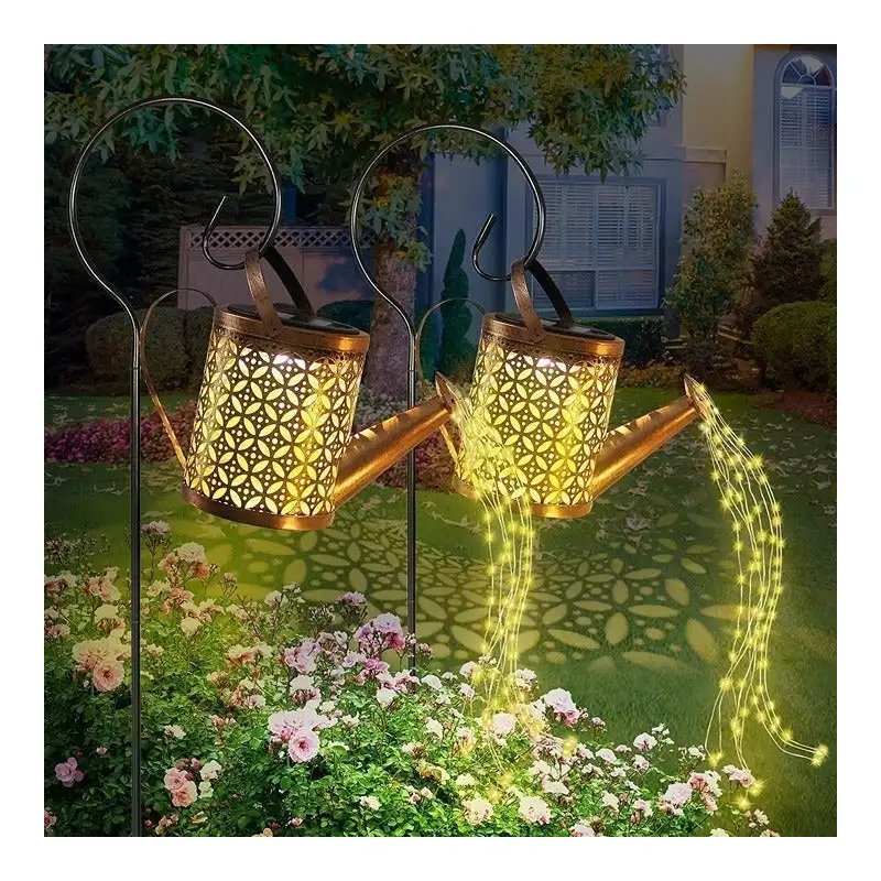 Set 2 x Stropitoare solara cu lumini pentru gradina