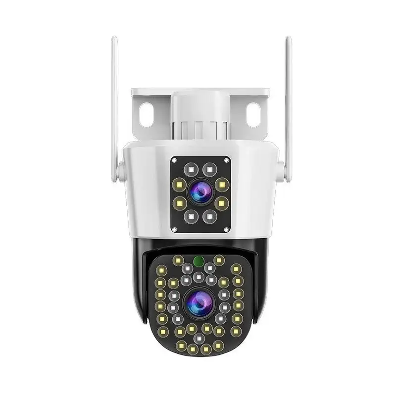 Camera de Supraveghere Duala, Wireless Jortan JT-8293, 6MP, Viziune Nocturnă,IP66,Detectare Mișcare și Audio + Card 32 Gb