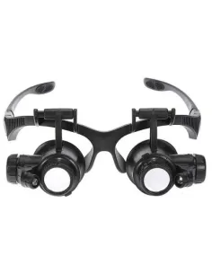 Lupa tip ochelari factor marime, dubla 10x 15x 20x 25x