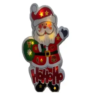 Figurina in forma de Mos Craciun 23 x 46 cm