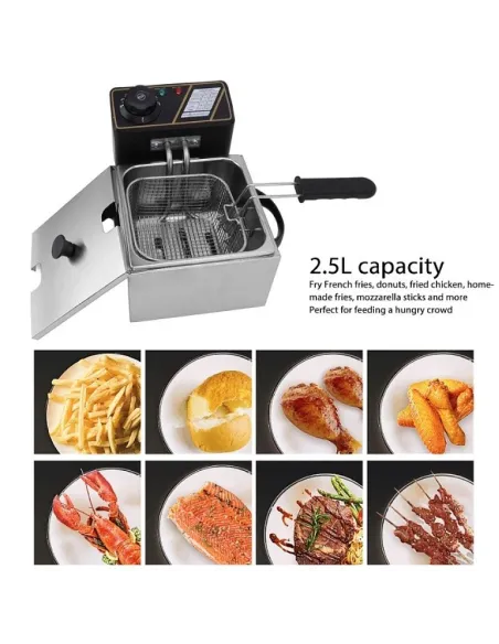 Friteuza electrica de 2.5 L