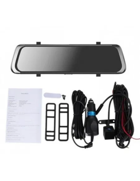 Oglinda auto cu camera fata spate 9.66 inch si cablu full display