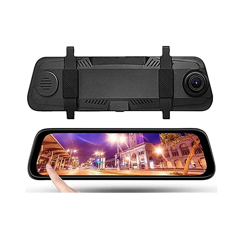 Oglinda auto cu camera fata spate 9.66 inch si cablu full display