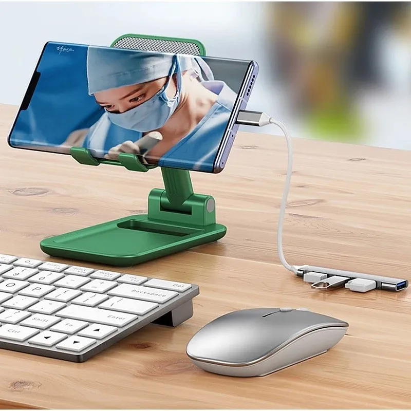 Adaptor pentru transfer de date tip C-usb si splitter cu 4 porturi USB