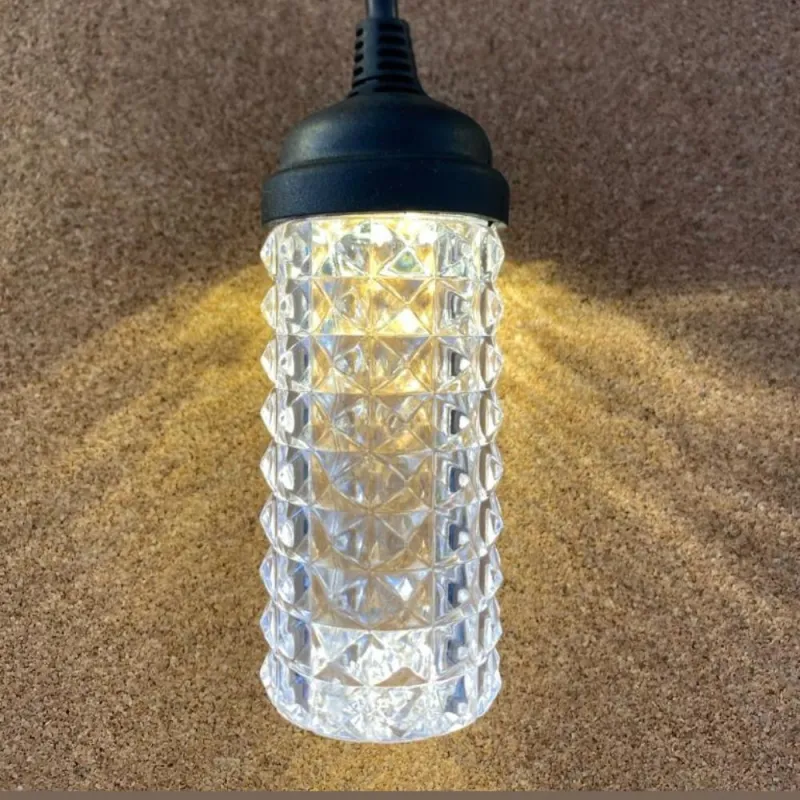 Ghirlanda luminoasa exterior, 10 becuri, tubulare incluse, 10 m