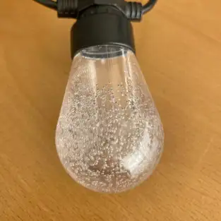 Ghirlanda luminoasa exterior, cu 10 becuri incluse, 10 m 2