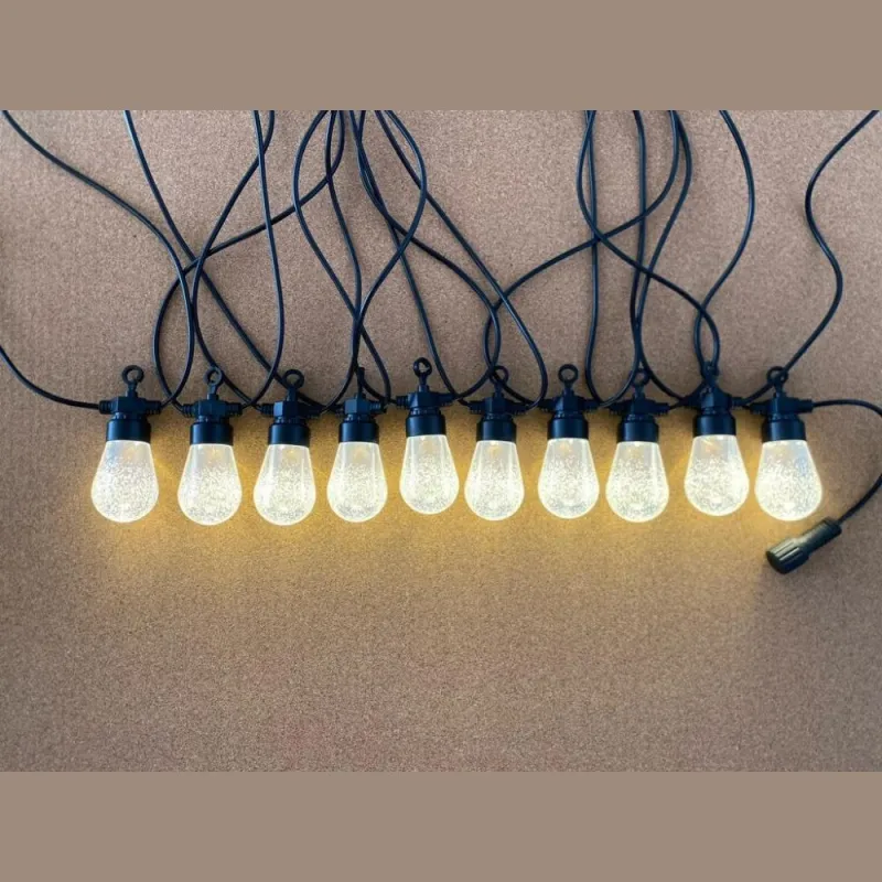 Ghirlanda luminoasa exterior, cu 10 becuri incluse, 10 m