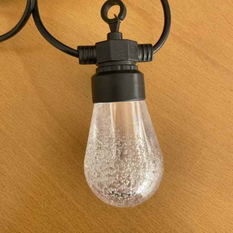 Ghirlanda luminoasa exterior, cu 10 becuri incluse, 10 m