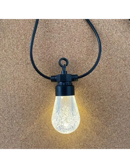 Ghirlanda luminoasa exterior, cu 10 becuri incluse, 10 m