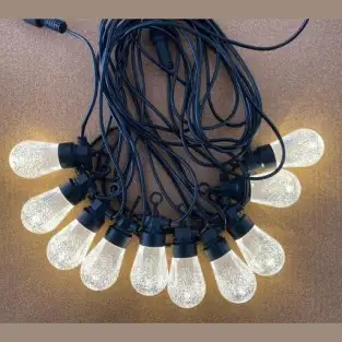 Ghirlanda luminoasa exterior, cu 10 becuri incluse, 10 m