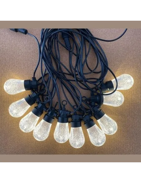 Ghirlanda luminoasa exterior, cu 10 becuri incluse, 10 m