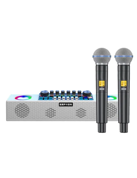 Placa de sunet , microfoane , mixer multifunctional, bluetooth