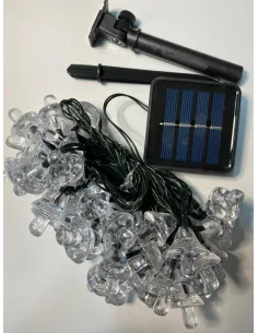 Instalatie ciupercuta solara 50 led multicolor 2