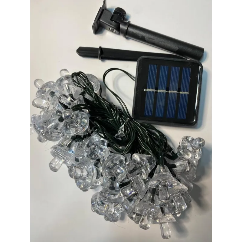 Instalatie ciupercuta solara 50 led multicolor