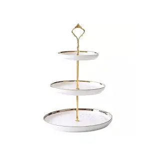 Platou pentru prajituri , supraetajat cu 3 niveluri 2