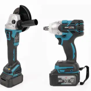 Set Flex si Cheie 2in1de impact , 2 acumulatori, 36V, 8AH, incarcator si trusa inclusa