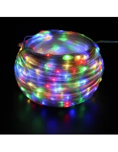 Ghirlanda Luminoasa Decorativa din Cupru 50M cu 400 LED-uri, Cablu Transparent, 8 Programe, Lumina Colorata, de Exterior 2