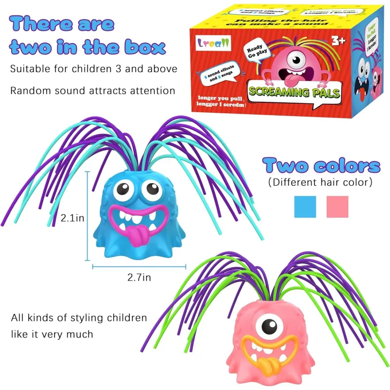 Jucarie Hair Pulling-Monster Stress